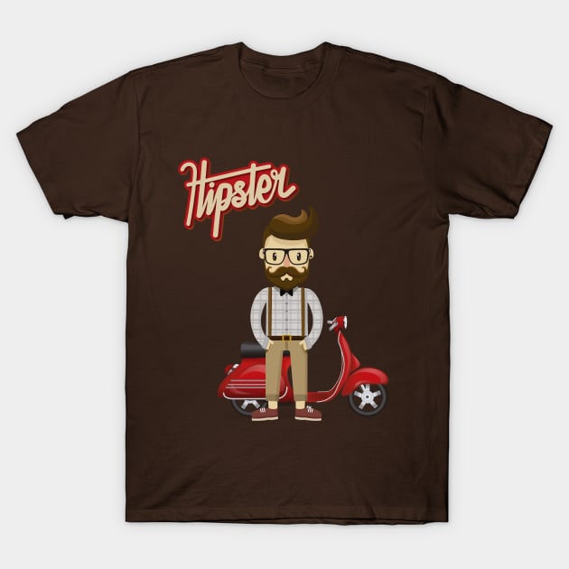 Hipster T-Shirt by hipster